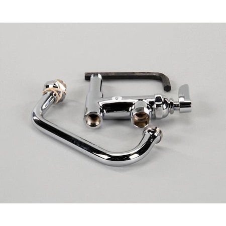 T&S Brass Add-On Faucet, 6 Nozzle, Lever Handle B-0155